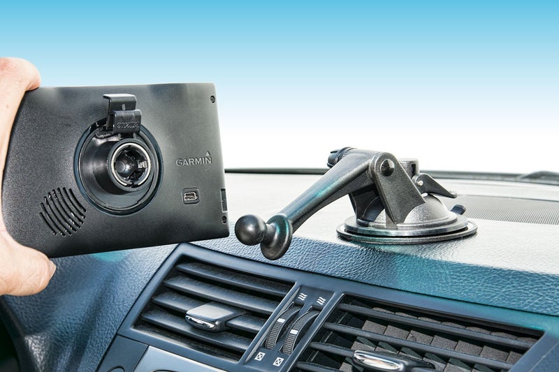 ARKON Mounts Sticky Suction Windshield and Dash Car Mount with 3" Arm for Garmin nuvi GPS | Strong Suction Mount | Garmin nuvi Ready | 360Â° Adjustable Viewing | Adjustable 3" Arm | GN079WD - Image 2